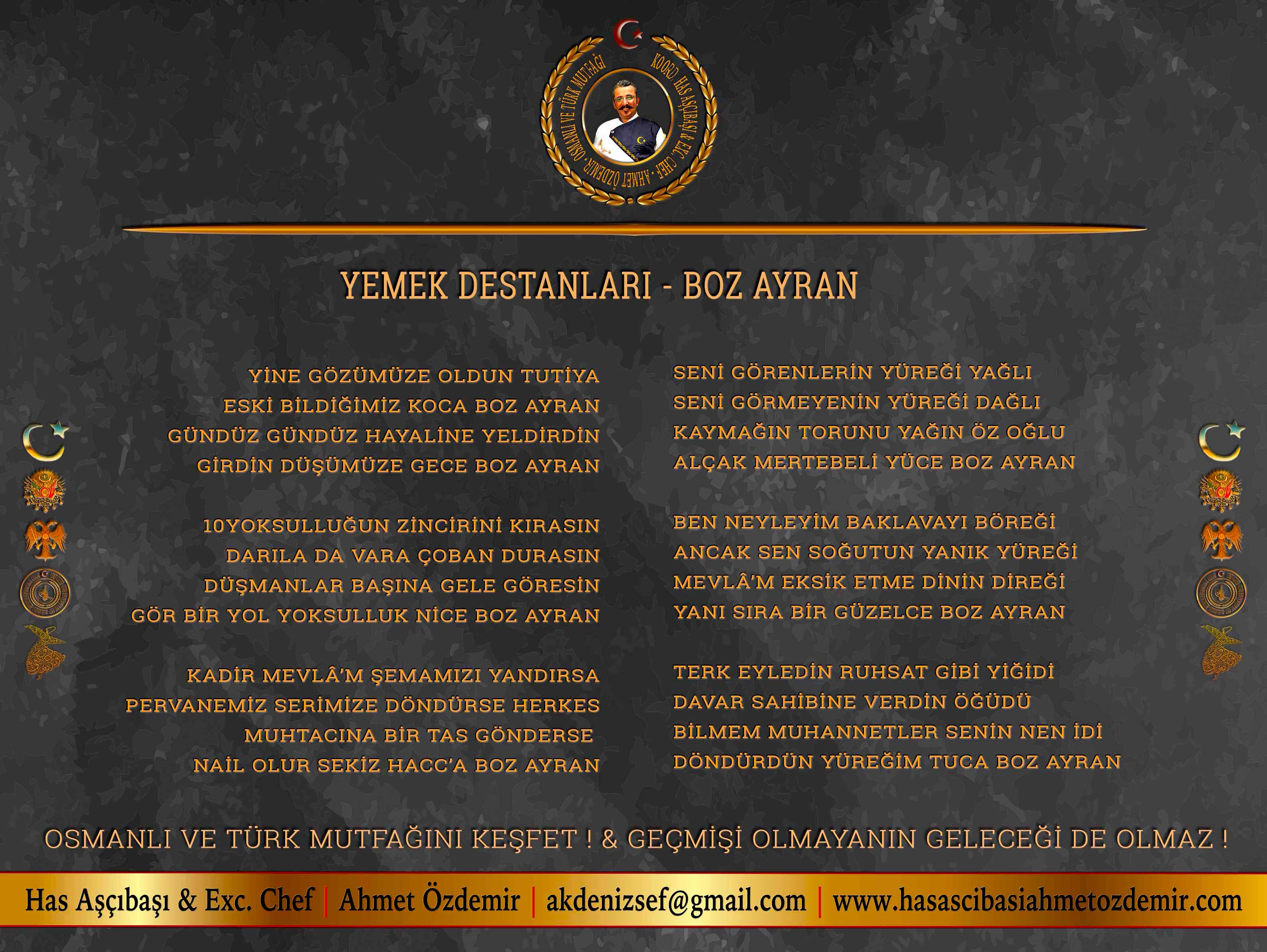ornek turk sefi-osmanli mutfagi-danismanlik